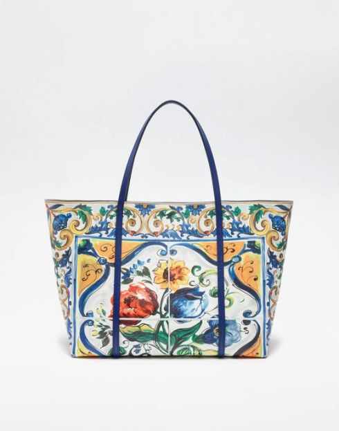 Cabas Dolce & Gabanna parfait pour la plage