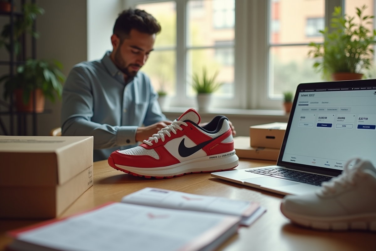 enchères sneakers
