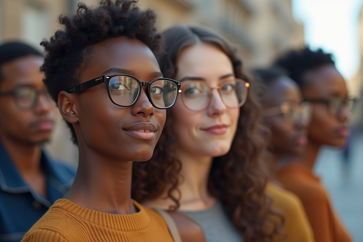 lunettes visage