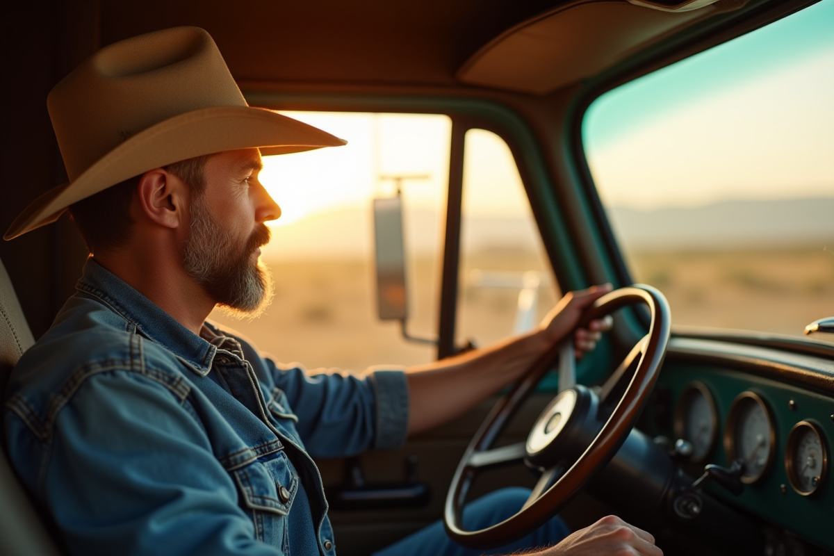 casquette camionneur