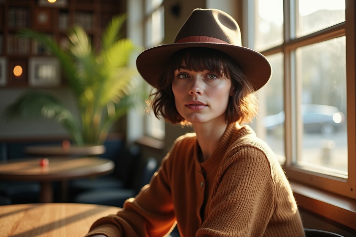 chapeau cheveux