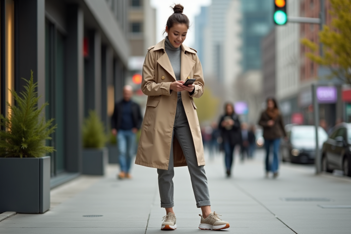 femme-mode-street-fashion Jeune femme mode décontractée dans la rue