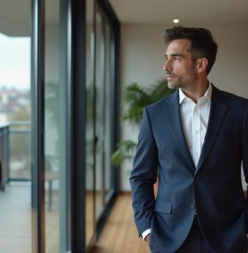 Domicile et résidence d’Alexandre Arnault : où vit-il actuellement en France ? Homme élégant en costume à Paris dans un appartement moderne