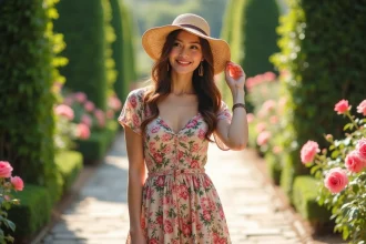 Robes courtes colorées et en dentelle de Ralph Lauren pour l'été
