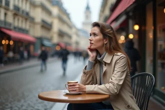 Scarlett Johansson réfléchissant à sa vie à Paris