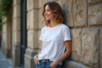 Barbara Palvin posant pour la collection automne-hiver de Gas Jeans