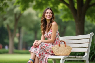 sandales vintage Asos aux couleurs estivales et rétro